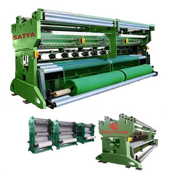 Shade Net Machine with slitting machine