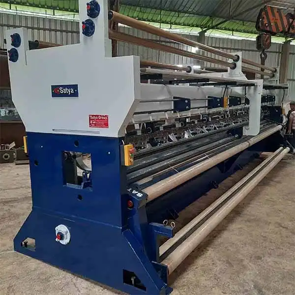 Raschel Knitting Machine Make in India